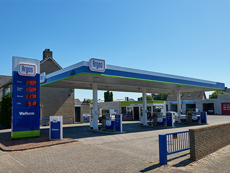 Argos Tankstation Helmond, Hoofdstraat